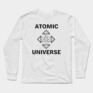 atomic universe Black Long Sleeve T-Shirt